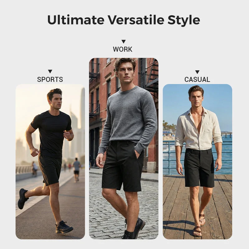 Casual Stretch Golf Shorts - სურათი 9