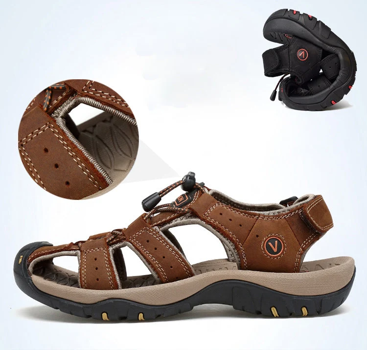 đ„ NEW HOT SALE đ„Comfortable leather outdoor beach shoesăBuy 2 pairs , Free shippingă - Image 9