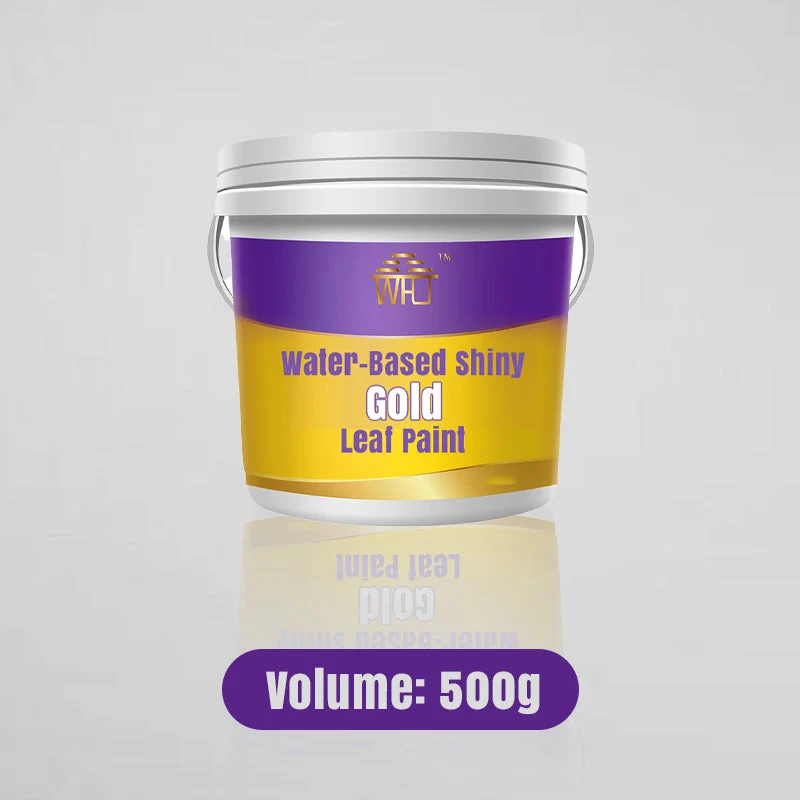Water-Based Shiny Gold Leaf Paint - Image 11