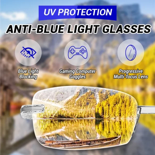 đ„New Sapphire High Hardness anti-blue Dual-Use Reading Glasses