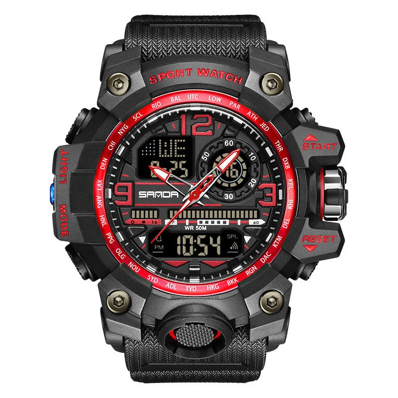 💦100m Water Resistance⌚Men's Fashion Multifunctional Waterproof Luminous Watch - Image 13