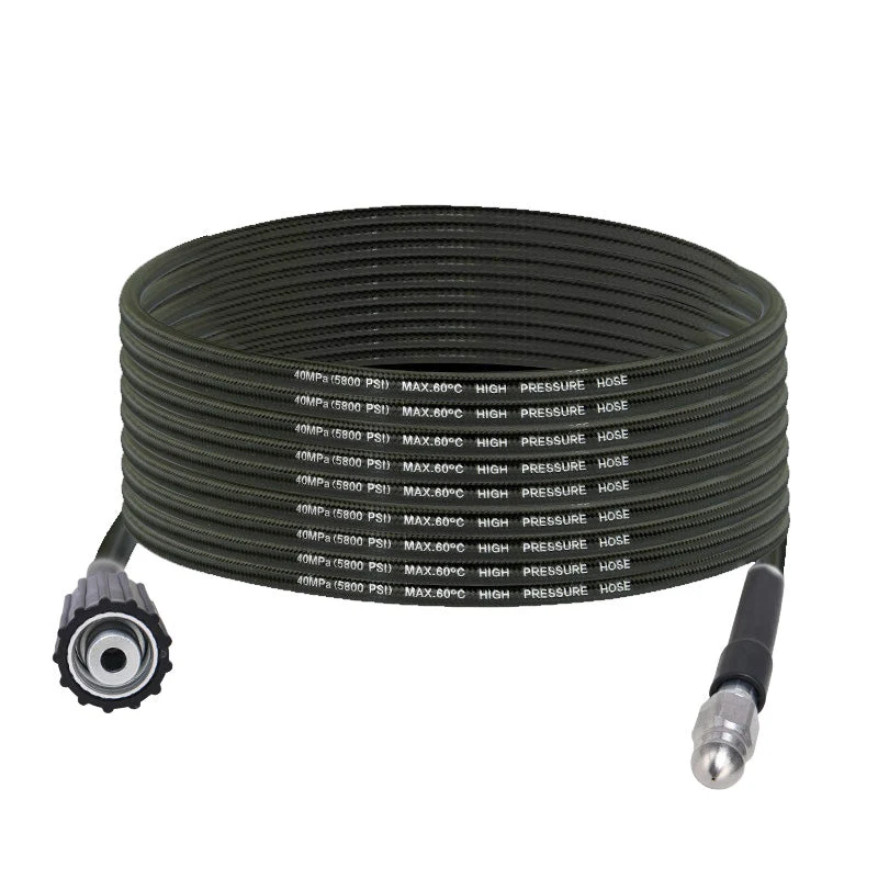 High-Pressure Sewer Jetter Hose with Nozzle - Image 2
