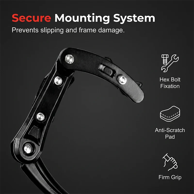 Universal Adjustable Aluminum Alloy Bicycle Side Kickstand - Image 6