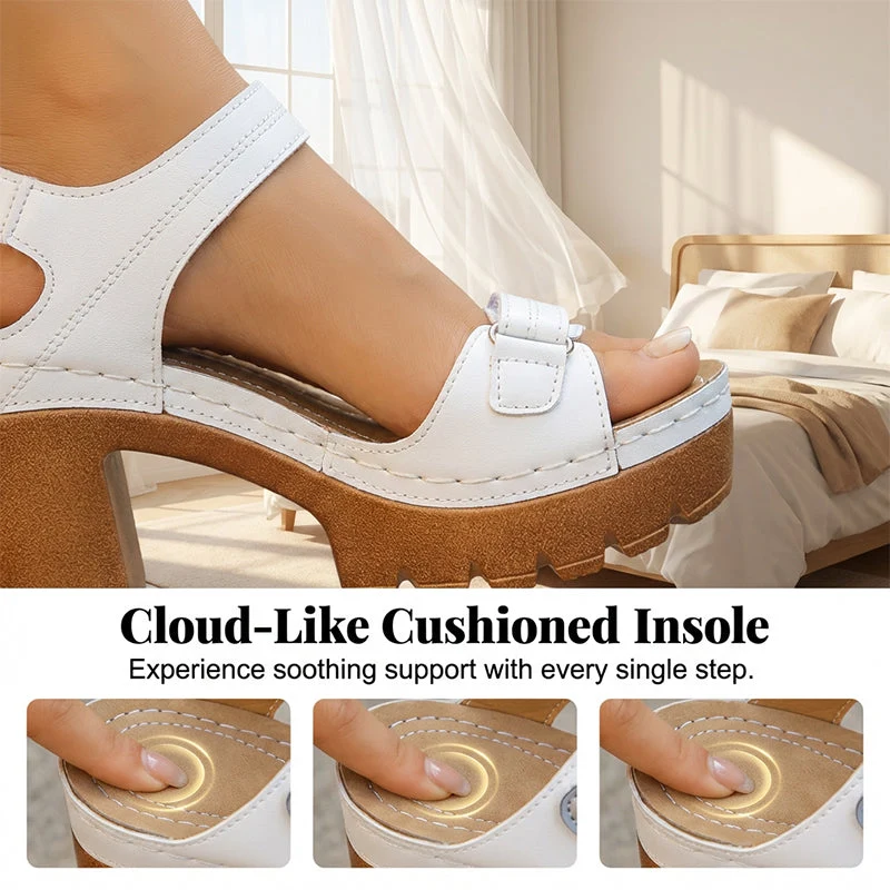 Women's Summer Platform One-Strap Sandals - Image 3