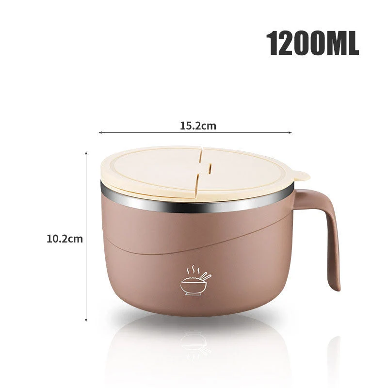 🍲50% OFF!🍜304 Stainless Steel Insulated Ramen Bowl🔥 - Image 18