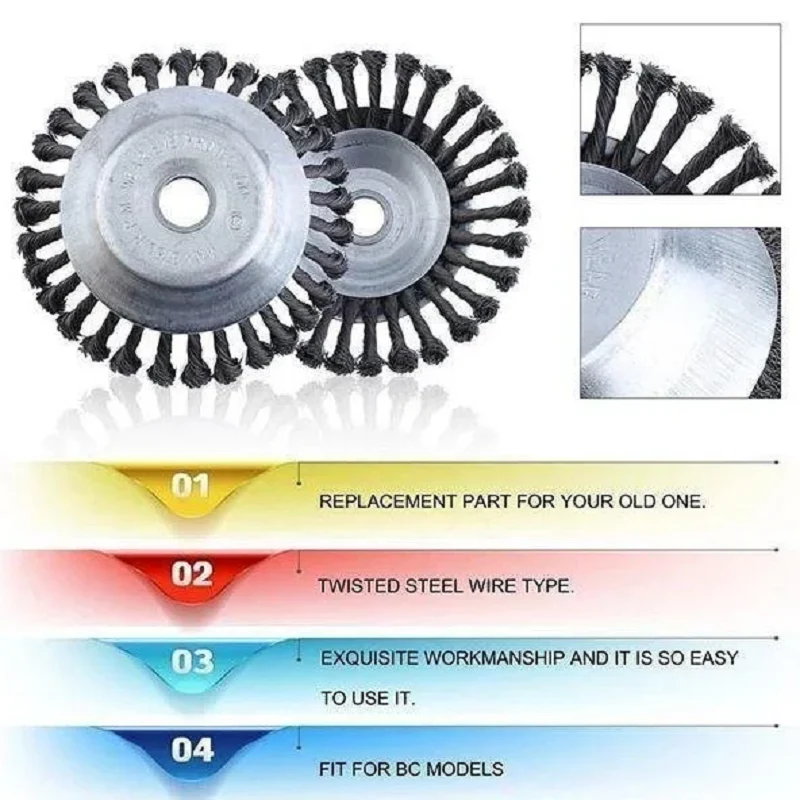 🔥HOT SALE🔥2026 Hot Garden Weed Brush Lawn Mower Blade - Image 7
