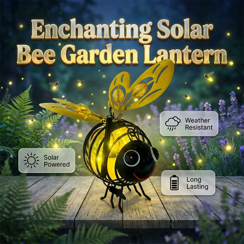 🐝 50% OFF NOW! ☀️ Outdoor Hanging Solar Bee Light – Charming garden decor, auto-on at dusk – Perfect gift for plant lovers, moms or anyone who smiles ❤️🌿✨ - Image 2