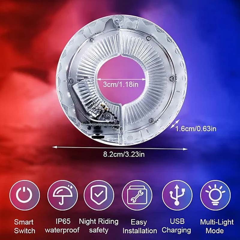 π² LED Cycling Wheel Hub Lights | Christmas SALE 52% OFF | Waterproof Spoke Lights for Night Safety | Perfect Gift for Bikers & Cycling Enthusiasts πβ¨ - Image 4