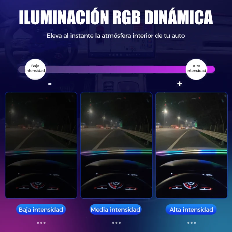 RGB LED Strip Light Kit for Car Dashboards - Image 2