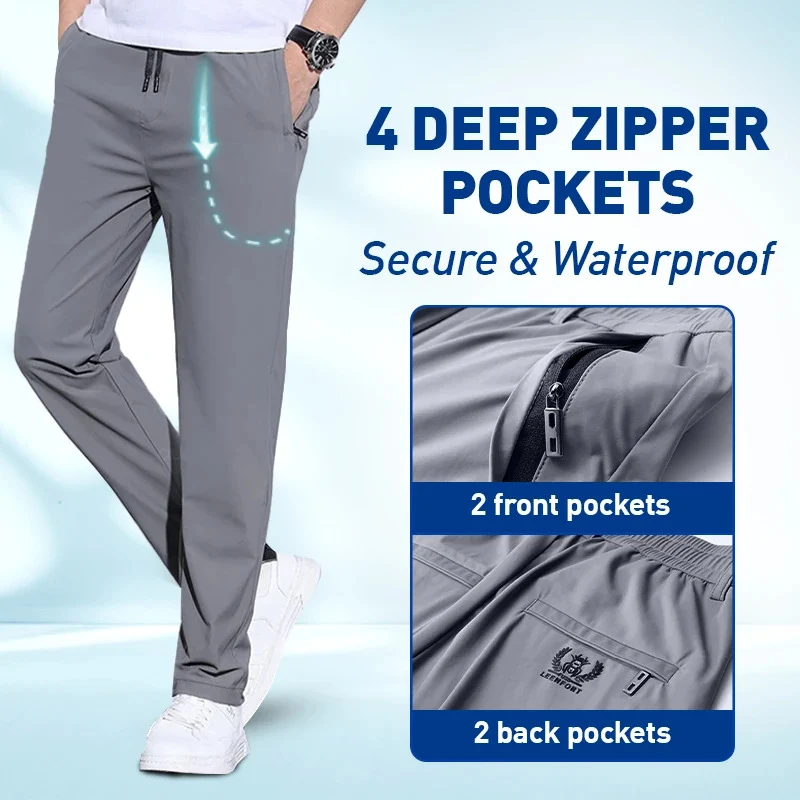 🔥2026 Hot Sale 50% OFF✨💖Breathable Comfortable Men's Stretch Casual Trousers 2 - Image 3