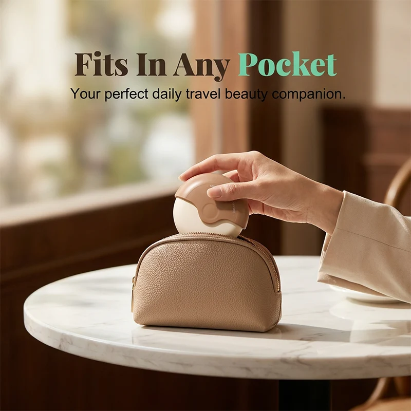 Portable 3-Layer Hair Shaver with Rotating Cover - Image 5