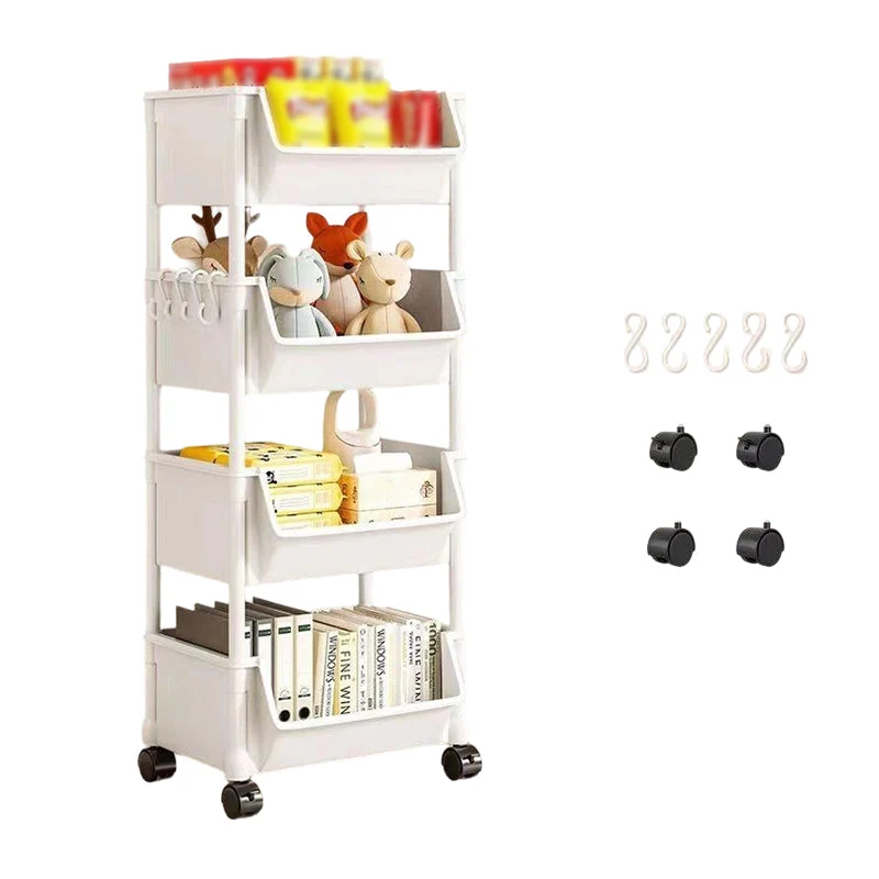 Multi-Tier Rolling Storage Cart for Narrow Spaces - Image 20