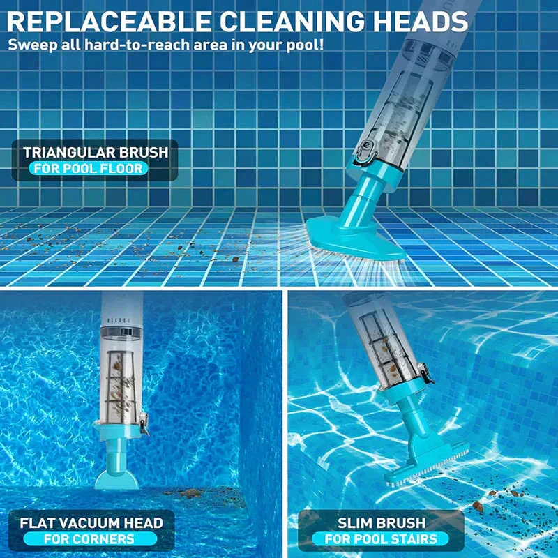 🔥Hot Sale 50% OFF⏰3-in-1 Cordless Handheld Pool Vacuum Cleaner - Image 4