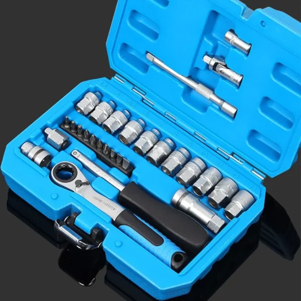 🚀 JUST LAUNCHED! 50% OFF 💎29pcs Core Ratchet Socket Wrench Kit