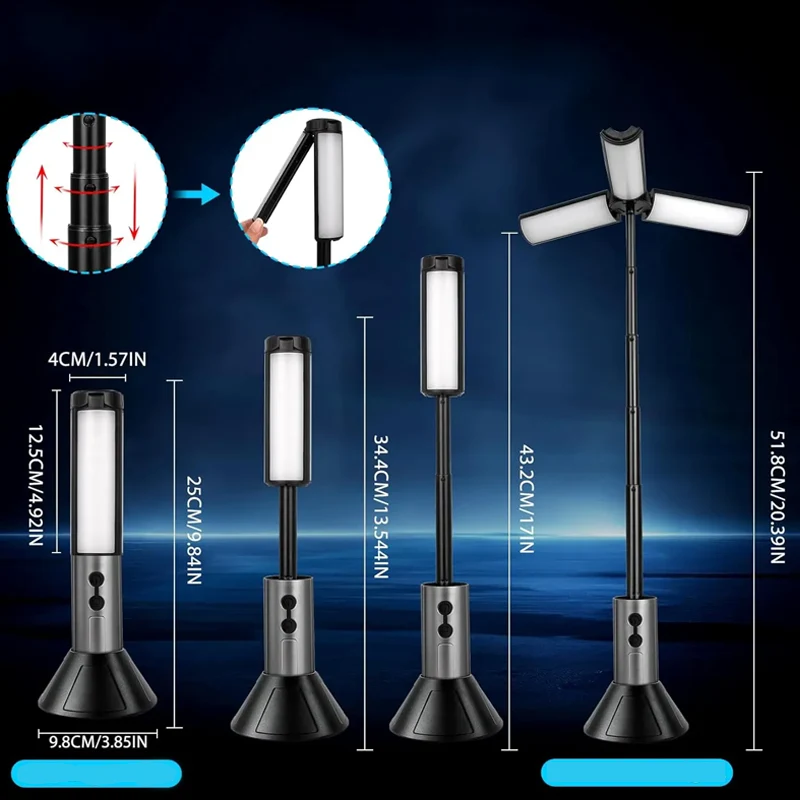 🎅Christmas Pre Sale 50% OFF🎁Portable Foldable LED Camping Lights - Image 8