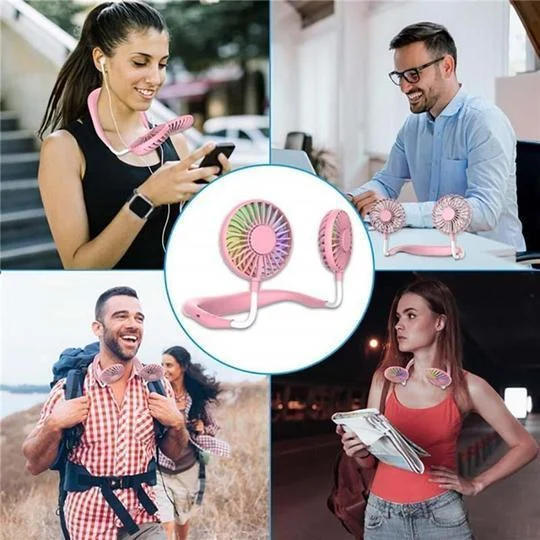 ✨ Summer Sale-49.99% OFF✨ Portable Hanging Neck Fan - Image 2