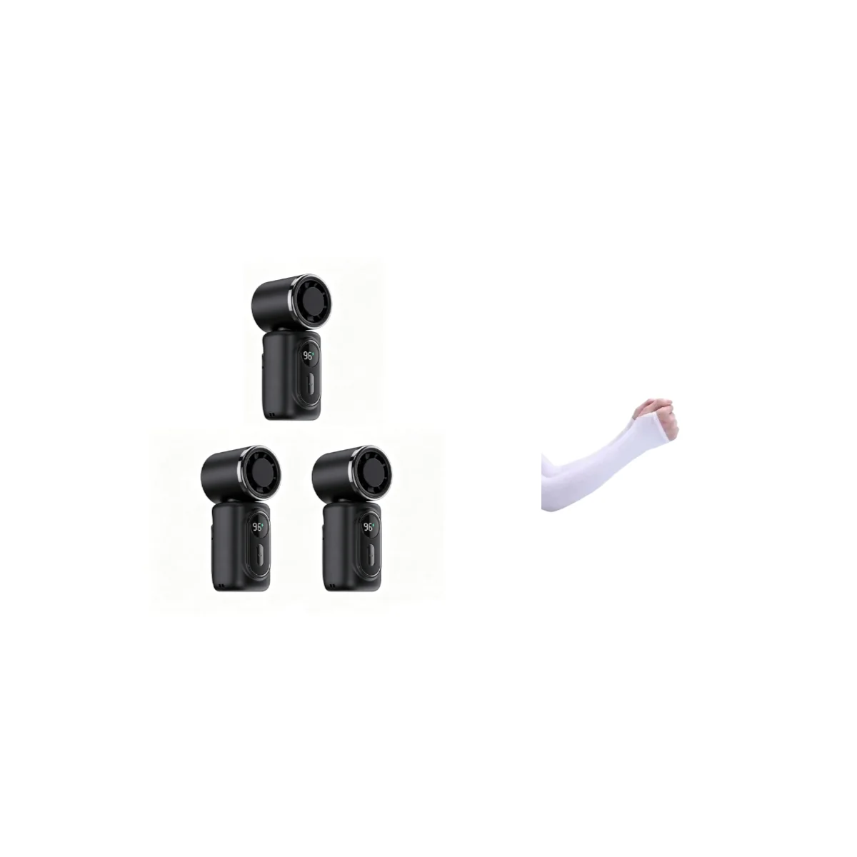 Portable Clip-On Fan with LED Display - Image 30