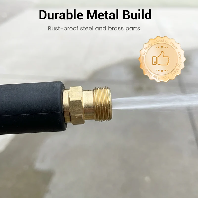 💦 LIMITED OFFER: 50% OFF! 🚿 High-pressure water gun – 3 interchangeable nozzles, durable aluminium alloy & powerful ✨ - Image 7