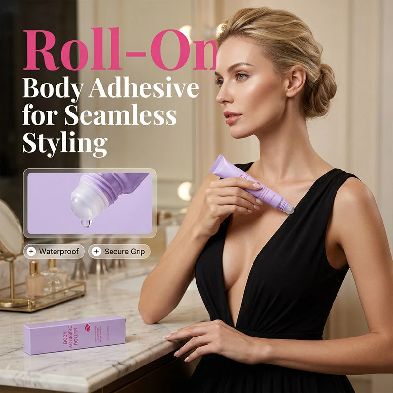Skin Safe Roll-On Body Adhesive