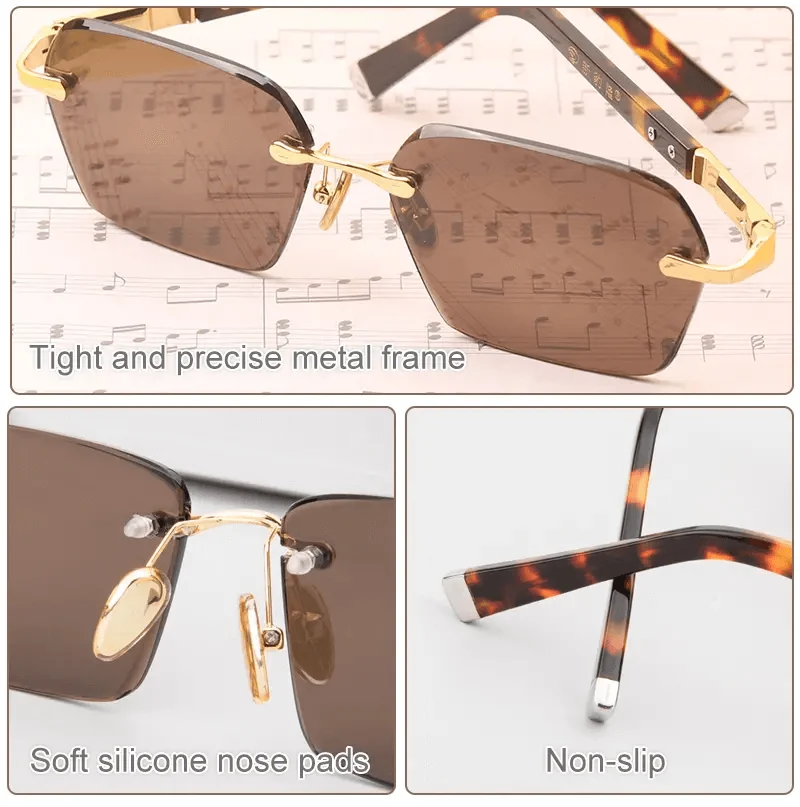Natural crystal lens sunglasses - Image 11