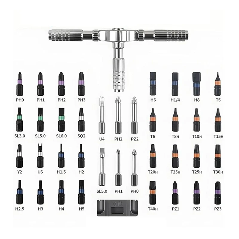💥 LIMITED TIME: 50% OFF! 🏆40-in-1 Magnetic Ratchet Screwdriver Set - Image 8