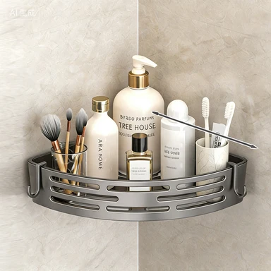 ⏳Limited-time 50% off⏰Wall Mounted Bathroom Organizer with Suction Cup - Image 11