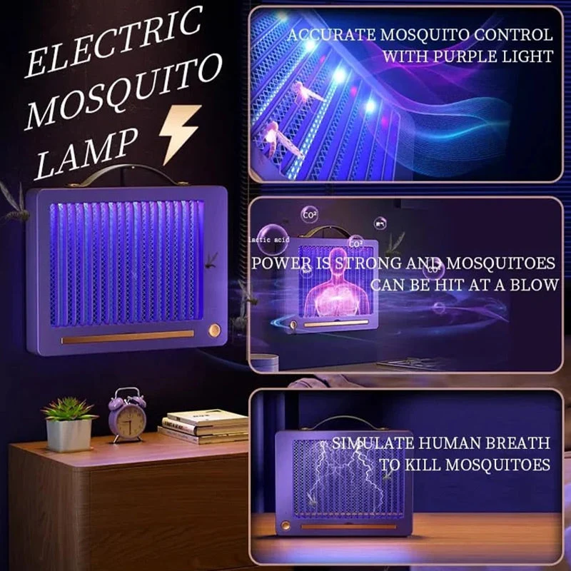 🦟 50% OFF NOW! ☀️Wall Mounted Electric Mosquito Killing Lamp🏠 - Image 6
