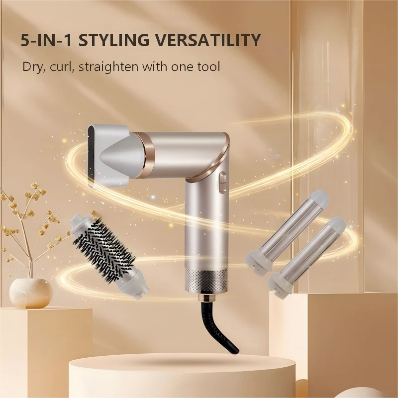 5-in-1 Foldable Hot Air Styler + Cleaning Cloth - Image 13