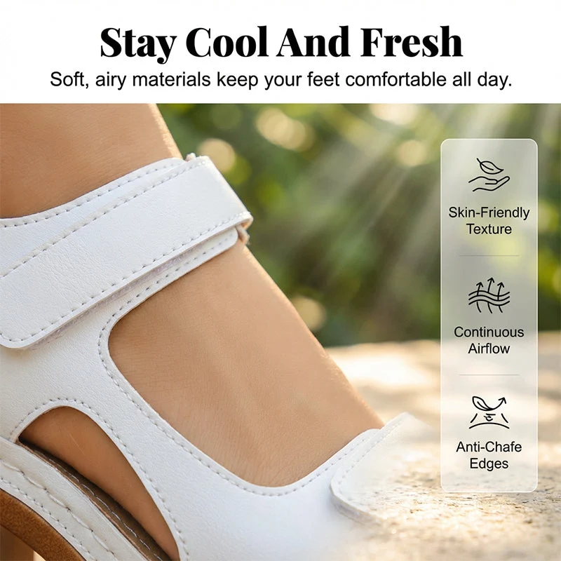 Women's Summer Platform One-Strap Sandals - Image 2