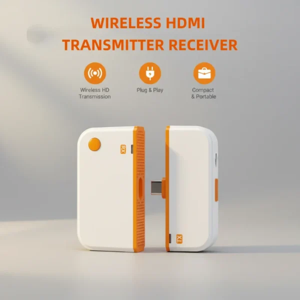 🏆 Last Day Special Price !! Wireless HDMI Transmitter Receiver