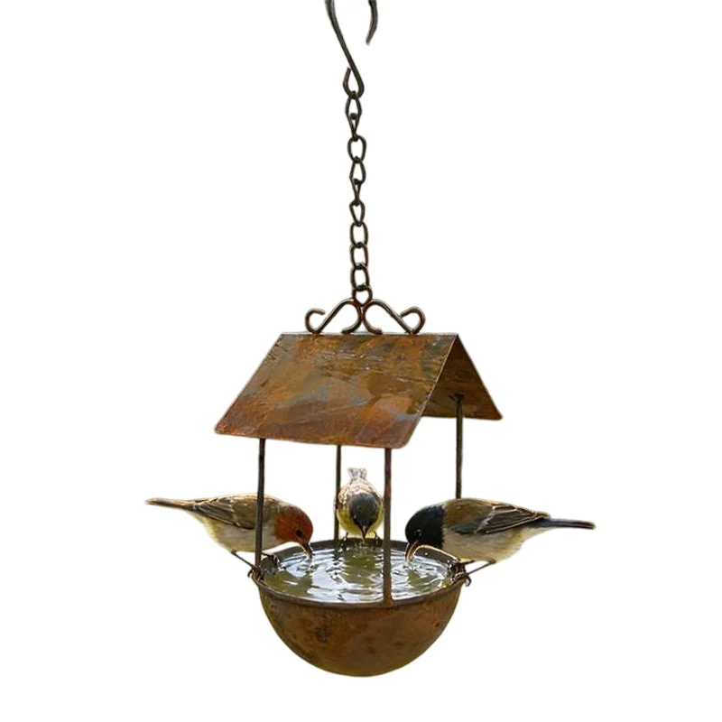 🏡 Bring Songbirds & Country Style to Your Garden. Feed or Birdbath, 16" Tall. Shop Now! - Image 9