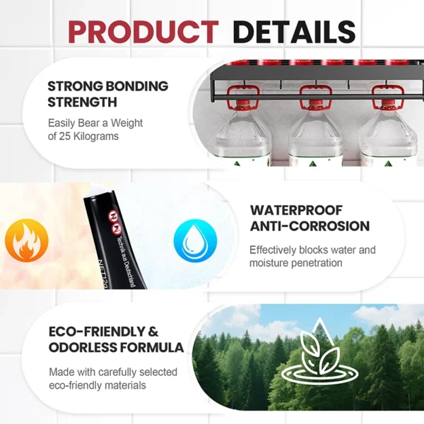Universal Waterproof Strong Nail-Free Glue（Free shipping）
