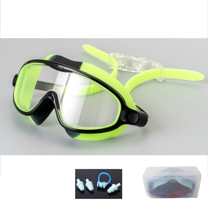 Anti-Fog Swimming Goggles for Kids with Nose Clip & Ear Plugs - Image 9