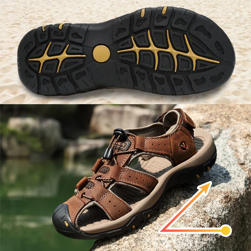 đ„ NEW HOT SALE đ„Comfortable leather outdoor beach shoesăBuy 2 pairs , Free shippingă - Image 2