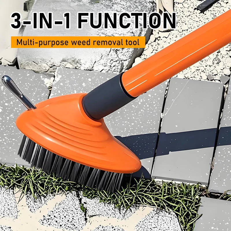 🌿 50% OFF! 🧹 3-in-1 Wire Brush Set for Weeding – Sturdy Metal Bristles, Ergonomic Handles & Perfect for Grout, Patios & Sidewalks 🏡 - Image 2