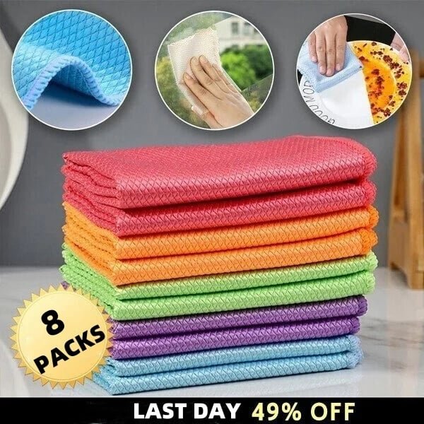 🔥LAST DAY 50% OFF🏆Streak-Free Miracle Cleaning Cloths - Reusable - Image 7