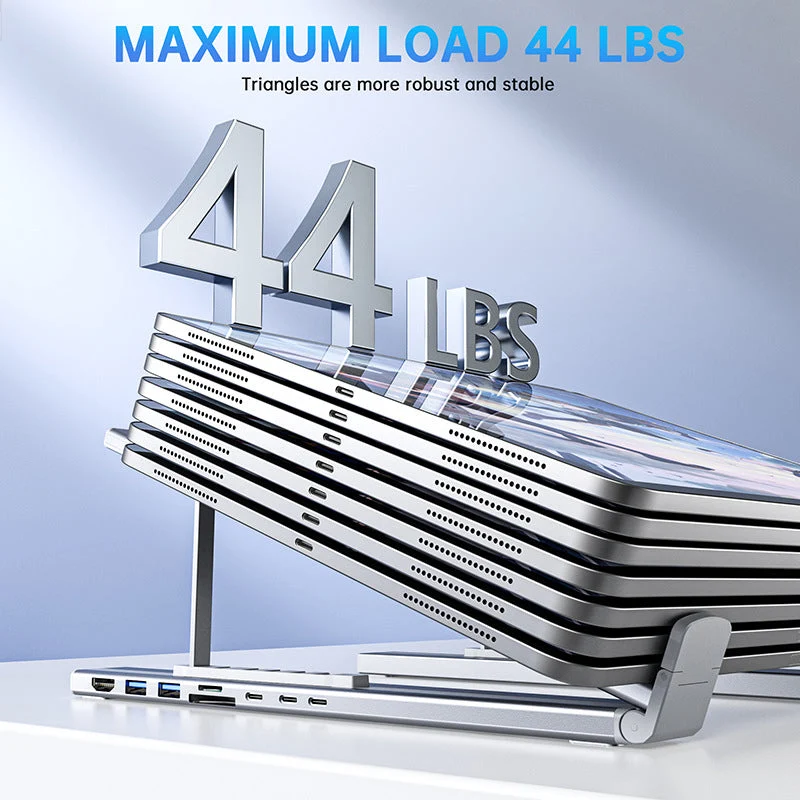 🏆50% OFF🏆 USB-C Docking Station Laptop Stand with 4K HDMI⚡ - Image 7