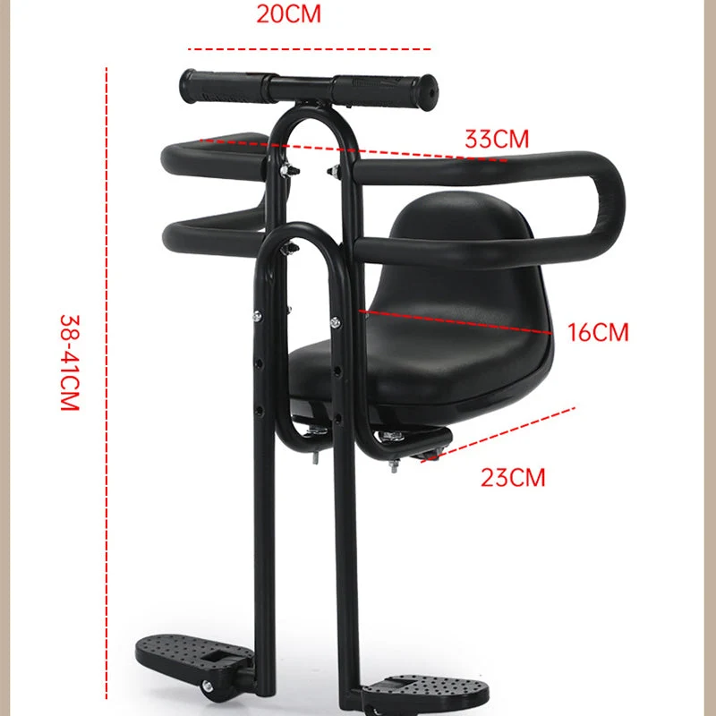 📢📢40% OFF !! ⏰Front Mounted Kids Bike Seat - Image 8