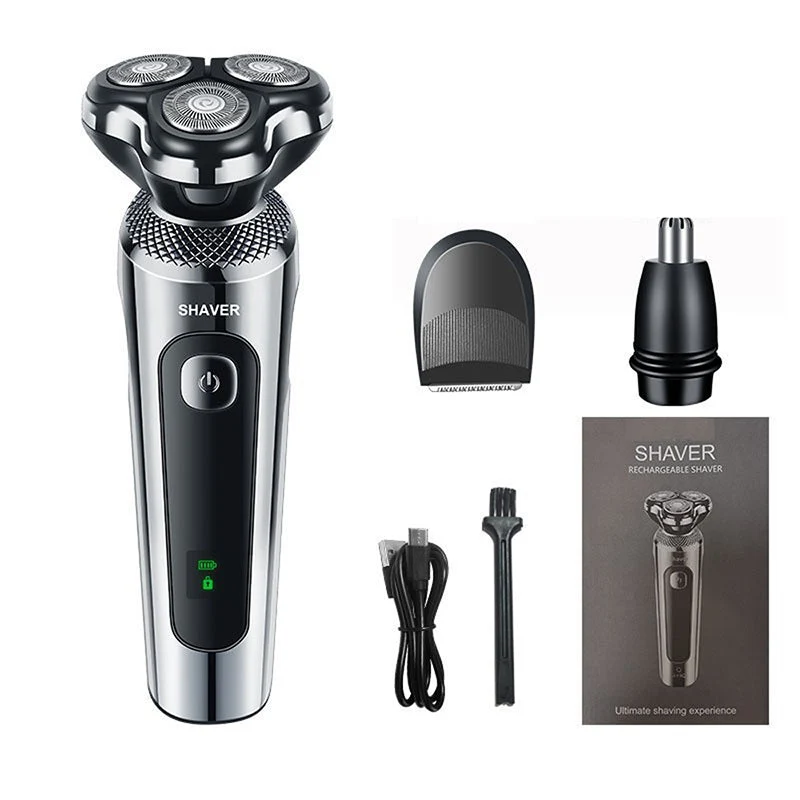 ⏳LIMITED TIME: 50% OFF! 🏆Men's 3-in-1 3D Floating Electric Shaver - Image 9