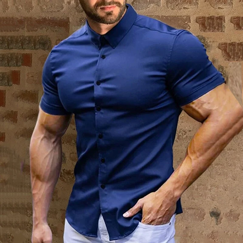👔 50% OFF NOW! ✨ Men's Non-Iron Button-Up – Wrinkle-Free, Premium Cotton & Classic Fit (M–3XL) 🏢 - Image 7