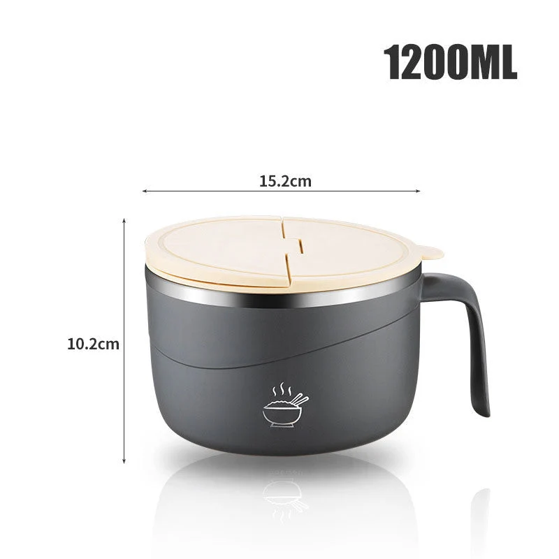 🍲50% OFF!🍜304 Stainless Steel Insulated Ramen Bowl🔥 - Image 16