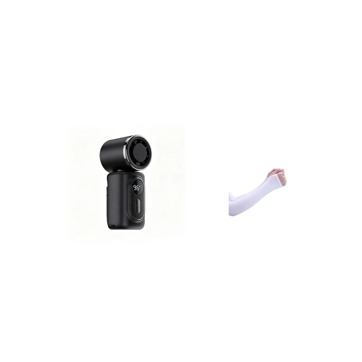 Portable Clip-On Fan with LED Display - Image 28