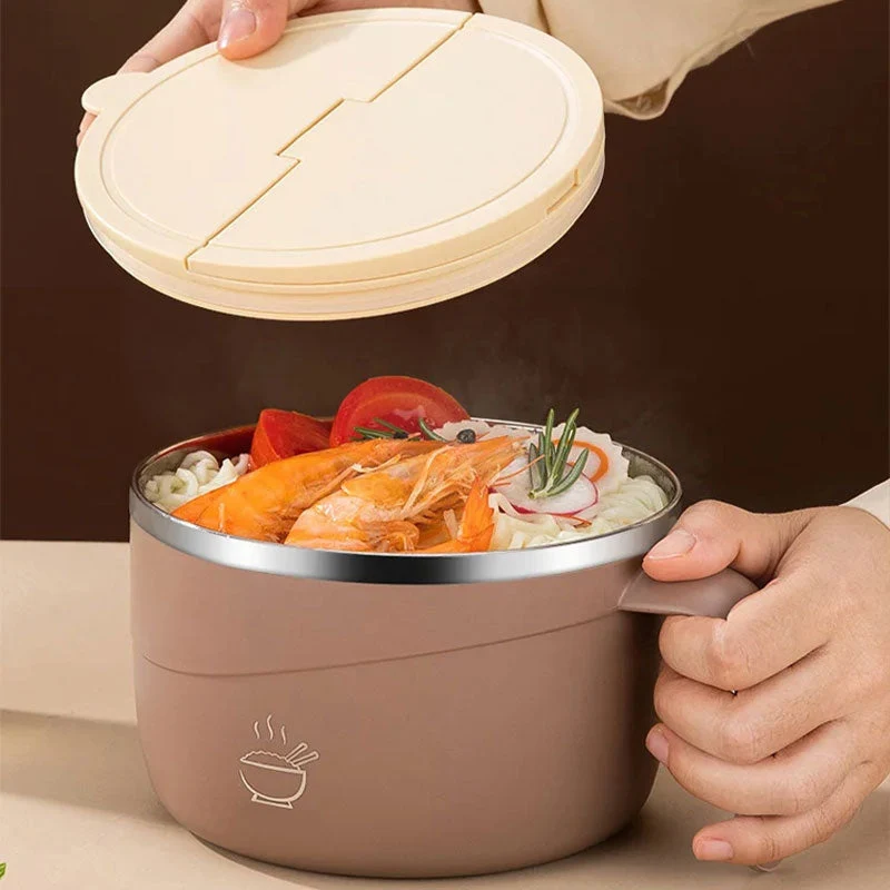 🍲50% OFF!🍜304 Stainless Steel Insulated Ramen Bowl🔥 - Image 3