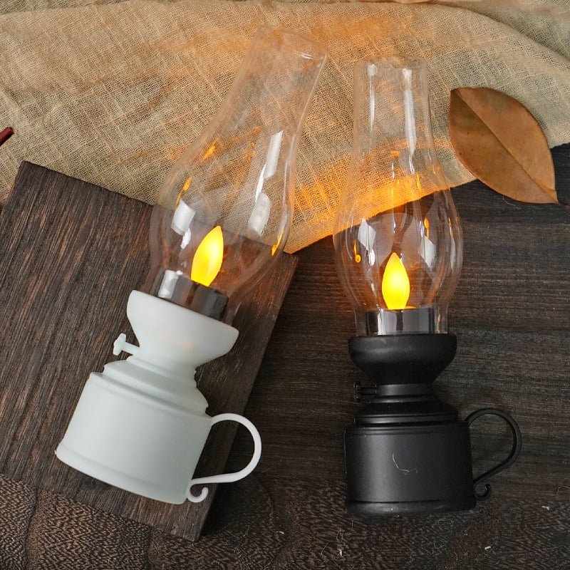 ✨Buy 2 Get 1 Free 🕯️LED Vintage Kerosene Lamp Electronic Swing Candle - Image 14