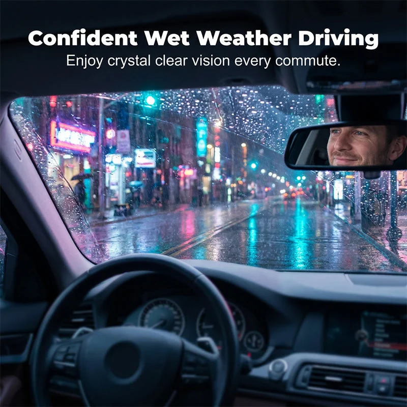 ππ§ Windshield oil removal wipes β eliminate glare, restore clarity, safe & mess-free! - Image 7