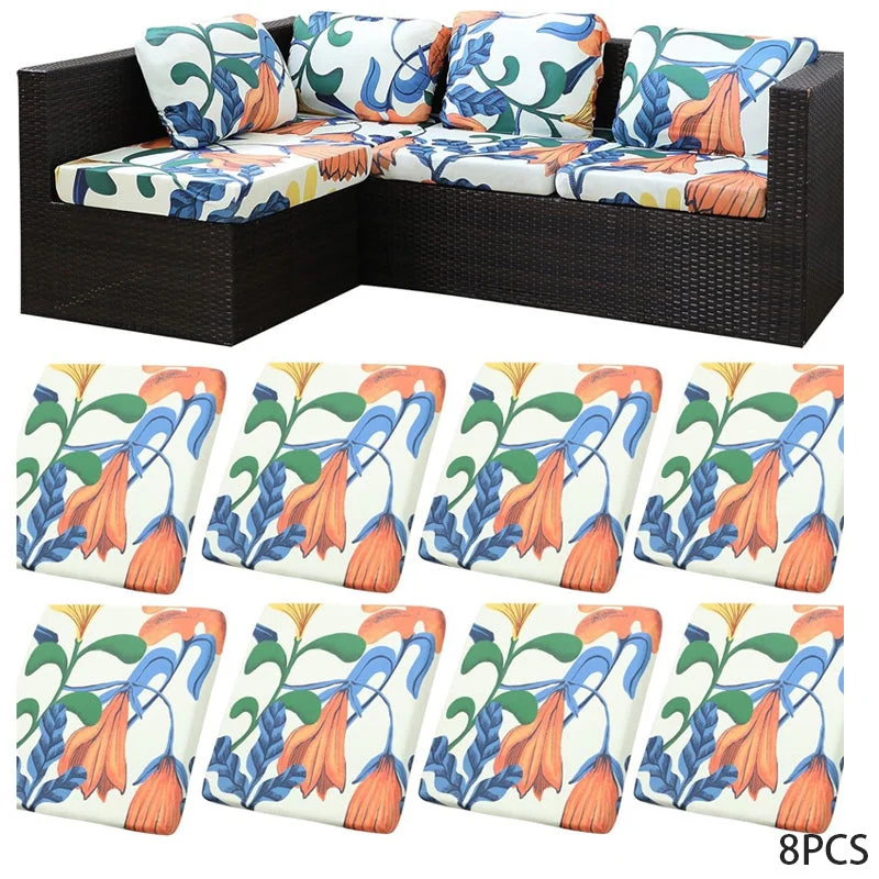🛋️ LIMITED-TIME 50% OFF! ✨ Patio Sofa Cushion Cover – Stretch, Water-Resistant ✨ - Image 11