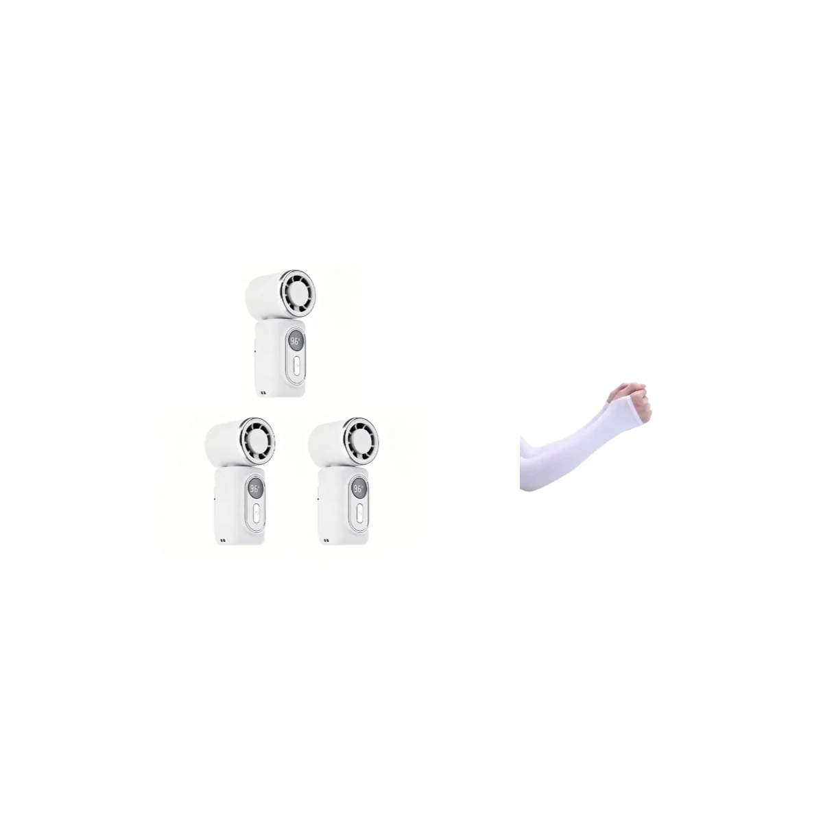 Portable Clip-On Fan with LED Display - Image 26