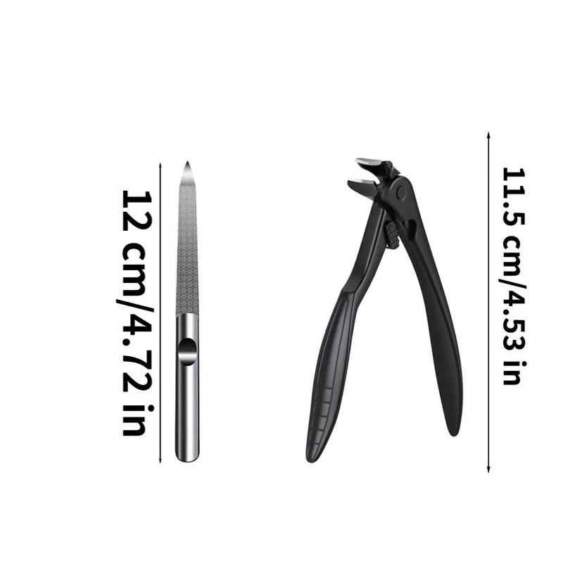 Stainless Steel Curved Nail Clipper – Ergonomic & Easy for Seniors - Image 10
