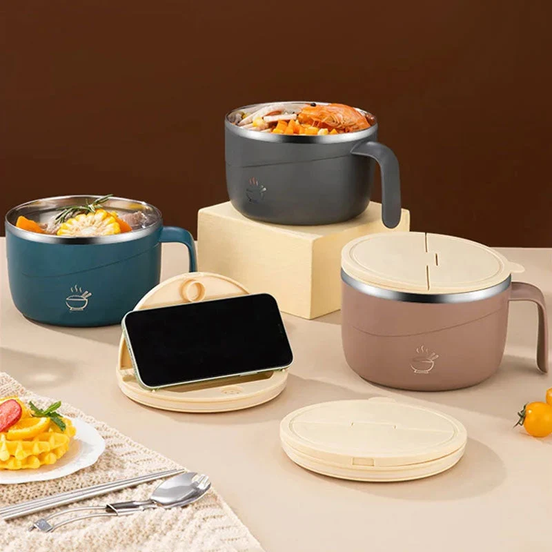 🍲50% OFF!🍜304 Stainless Steel Insulated Ramen Bowl🔥 - Image 4