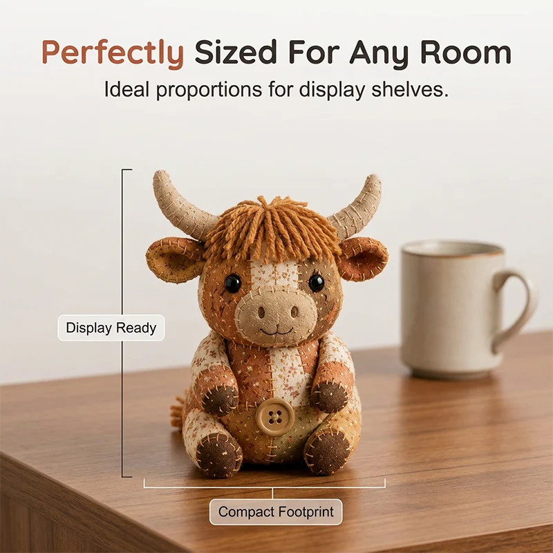 Creative Crafting DIY Patchwork Animal Kit - Image 2